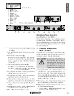 Preview for 25 page of JTS UF-20R/5 Instruction Manual