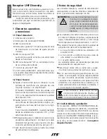 Предварительный просмотр 14 страницы JTS US-8001D/1 Instruction Manual