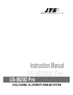 Preview for 1 page of JTS US-9020D Pro Instruction Manual