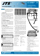 Предварительный просмотр 2 страницы JTS UT-16HW/1 Quick Start Manual