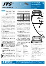 Предварительный просмотр 4 страницы JTS UT-16HW/1 Quick Start Manual