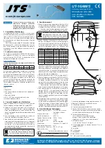 Preview for 3 page of JTS UT-16HW/5 Quick Start Manual