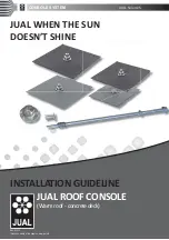 JUAL Solar Roof Console Installation Manuallines preview