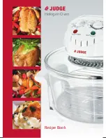 Preview for 1 page of Judge Halogen Oven Recipe Book