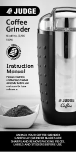 Judge JEA86 Instruction Manual предпросмотр