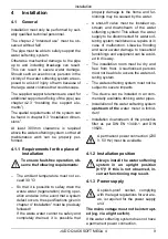 Preview for 9 page of Judo 8200367 Installation And Operating Instructions Manual