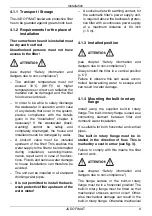 Preview for 9 page of Judo FIMAT JFXL-M 1 1/2 Installation And Operating Instructions Manual