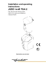 Preview for 1 page of Judo i-soft TGA 2 Installation And Operating Instructions Manual