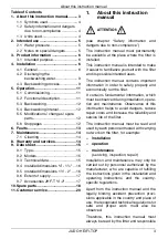 Preview for 3 page of Judo JHF-T Installation And Operating Instructions Manual