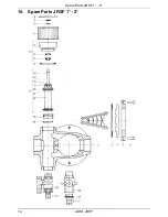 Preview for 14 page of Judo JRSF 1 1/2" Installation And Operating Instructions Manual