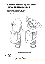 Judo JSY-LF-AT Installation And Operating Instructions Manual preview