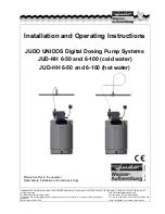 Предварительный просмотр 1 страницы Judo JUD-HH 6-100 Installation And Operating Instructions Manual