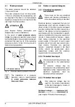 Preview for 8 page of Judo PROFIMAT JPF-AT DN 100 Installation And Operating Instructions Manual