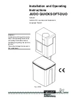 Preview for 1 page of Judo QUICKSOFT-DUO Installation And Operating Instructions Manual