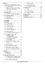 Preview for 4 page of Judo QUICKSOFT MEGA Operating Instructions Manual