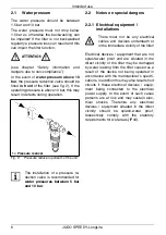 Preview for 6 page of Judo SPEEDY-LongLife JSY-LF 1 1/2" Installation And Operating Instructions Manual