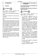 Preview for 8 page of Judo SPEEDY-LongLife JSY-LF 1 1/2" Installation And Operating Instructions Manual