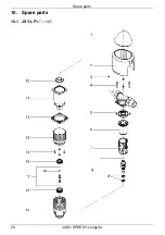 Preview for 20 page of Judo SPEEDY-LongLife JSY-LF 1 1/2" Installation And Operating Instructions Manual