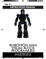 Предварительный просмотр 1 страницы Juguetronica ROBOTRON MINI Instruction Manual