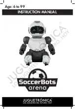 Preview for 1 page of Juguetronica SoccerBots Arena Instruction Manual