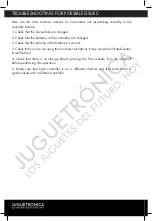 Preview for 10 page of Juguetronica SoccerBots Arena Instruction Manual