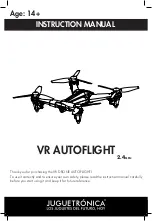 Предварительный просмотр 1 страницы Juguetronica VR AUTOFLIGHT Instruction Manual