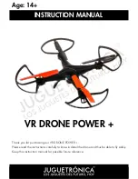 Preview for 1 page of Juguetronica VR DRONE POWER + Instruction Manual