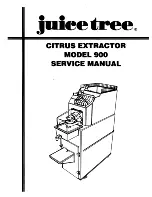 juice tree 900 Service Manualual preview