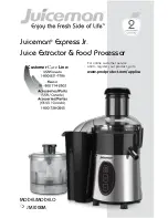 Preview for 1 page of Juiceman JM1000M User Manual