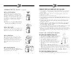 Preview for 7 page of Juiceman JM418SS Instruction Manual