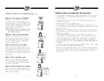 Предварительный просмотр 7 страницы Juiceman JM419SS Instruction Manual