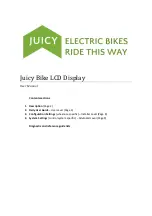 Juicybike KD21C User Manual preview