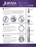 Preview for 2 page of Jukasa Dual Tank Pro Set-Up & How To Manual