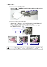 Предварительный просмотр 28 страницы JUKI AF05 Instruction Manual