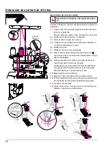 Предварительный просмотр 76 страницы JUKI AKANE MO-3000QVP Instruction Manual