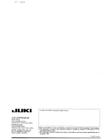 Preview for 62 page of JUKI AMS-343B Instruction Manual