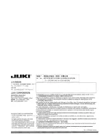 Preview for 34 page of JUKI CP-170 Instruction Manual & Parts List