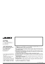 Preview for 380 page of JUKI DLN-6390 Instruction Manual