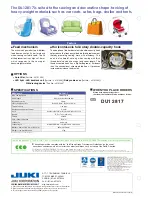 Preview for 2 page of JUKI DU-1281-7 Specifications