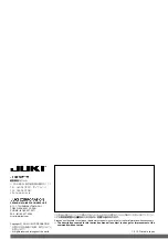 Preview for 44 page of JUKI DU-141H-4 Instruction Manual