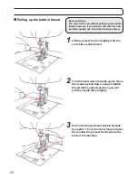 Preview for 28 page of JUKI DX-2000QVP Instruction Manual