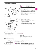 Preview for 29 page of JUKI DX-2000QVP Instruction Manual