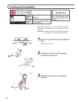 Preview for 78 page of JUKI DX-2000QVP Instruction Manual