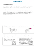 Preview for 9 page of JUKI Exceed F-300 Instruction Manual