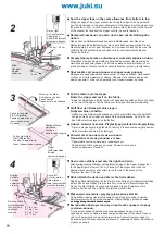 Предварительный просмотр 92 страницы JUKI Exceed F-300 Instruction Manual