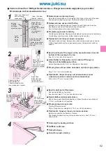 Предварительный просмотр 93 страницы JUKI Exceed F-300 Instruction Manual