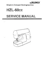 JUKI HZL-60ce Service Manual preview