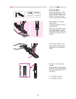 Предварительный просмотр 43 страницы JUKI HZL-70 series Instruction Manual