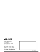 Предварительный просмотр 64 страницы JUKI HZL-70 series Instruction Manual