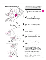 Preview for 21 page of JUKI HZL-DX series Instruction Manual